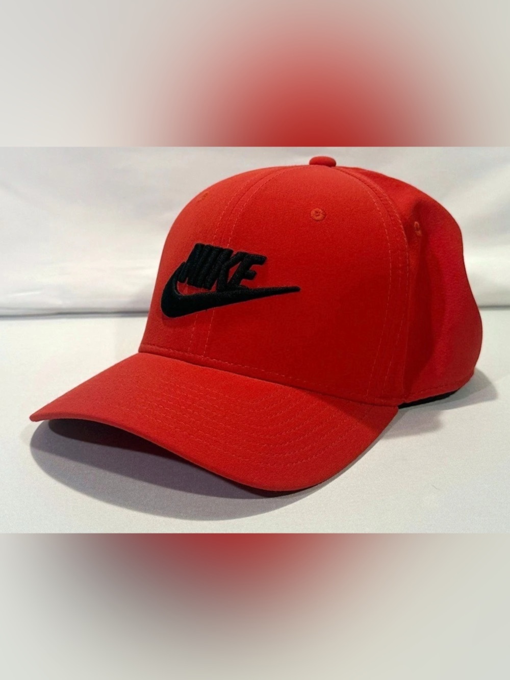 Nike Classic99 Dri-FIT Red Black S/M Men’s Fitted Golf Cap DC3979-657